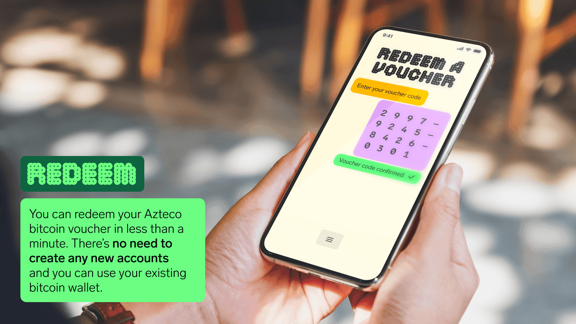 Azteco Bitcoin On-Chain €50 Voucher