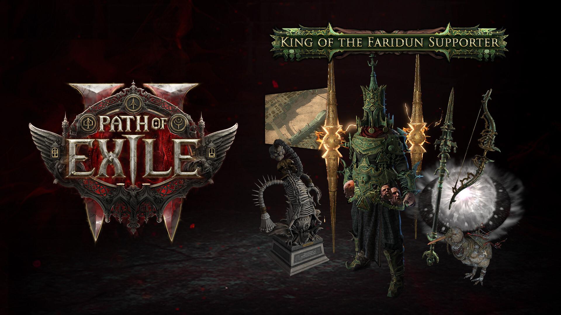 Path Of Exile 2 King Of The Faridun Supporter Pack حزمة اكسبوكس 1 / إكس بوكس سيريس X|S حساب