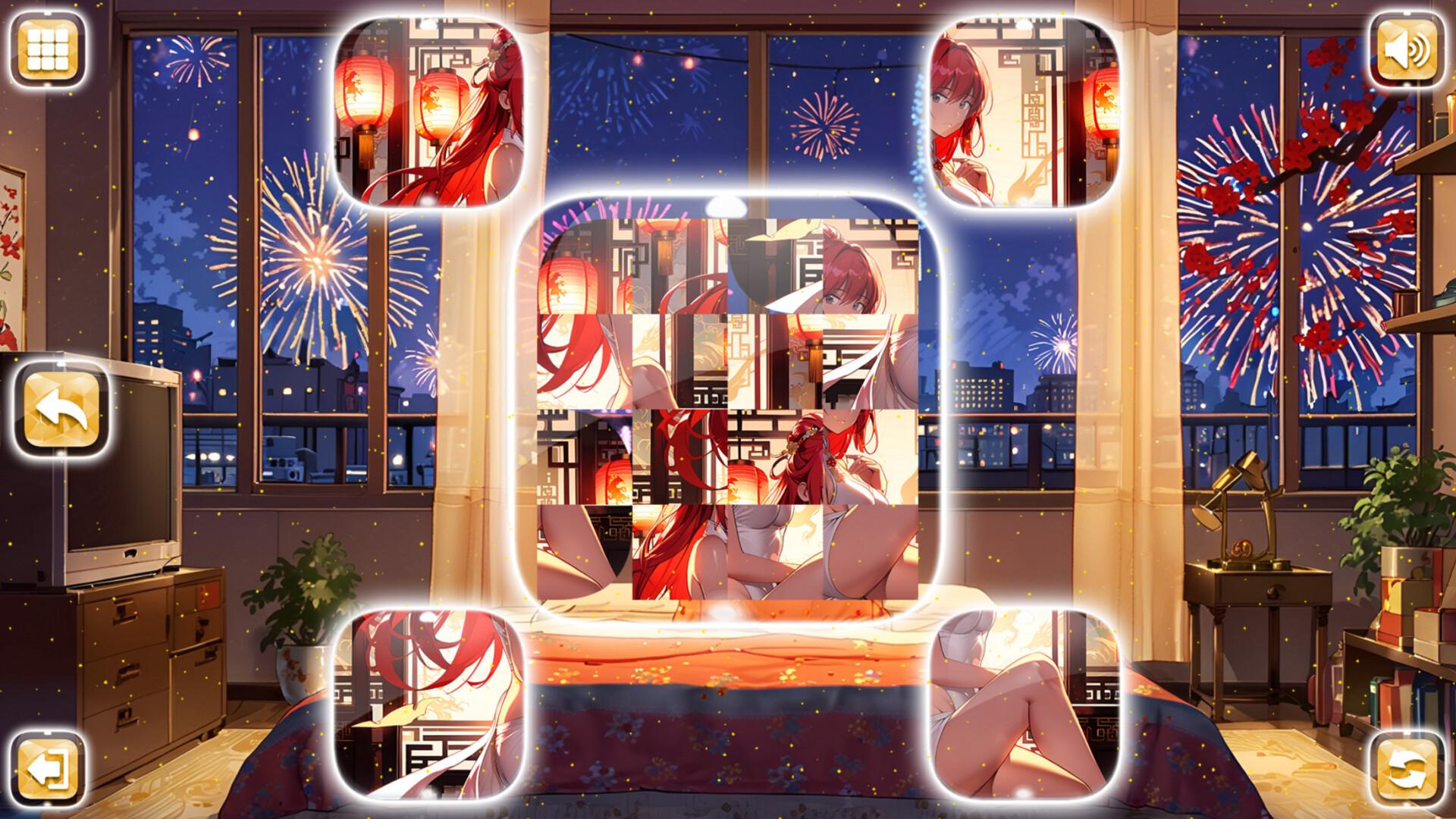 Lovely Anime Puzzle: Lunar بي سي ستيم كود رقمي