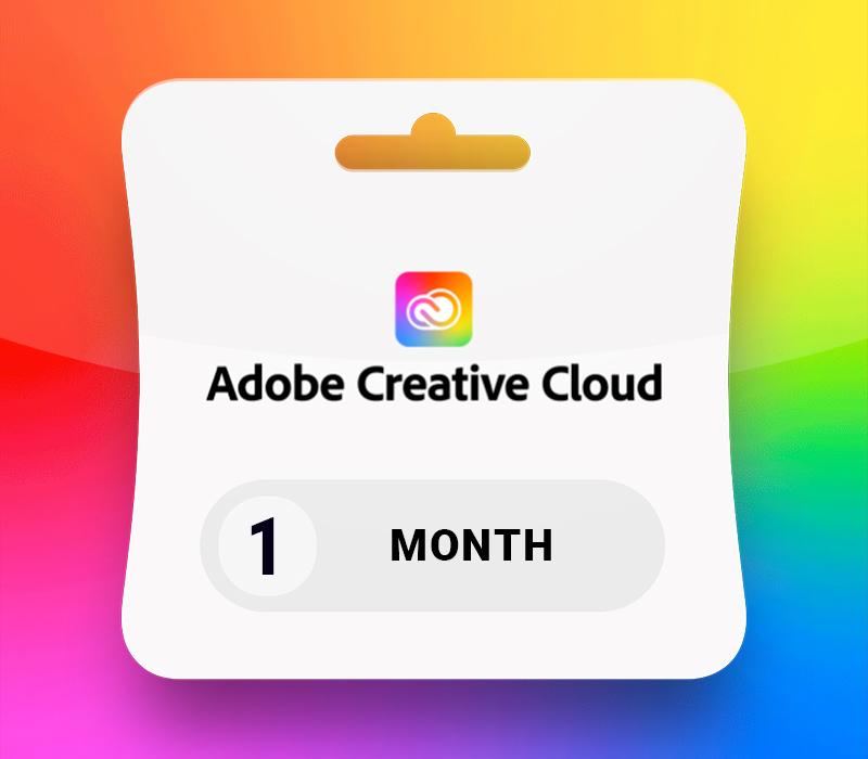 Adobe Creative Cloud Pro - 1 Month Subscription Key RoW