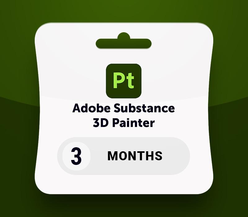 Adobe Substance 3D Painter 2024 - 3 Months Subscription Key