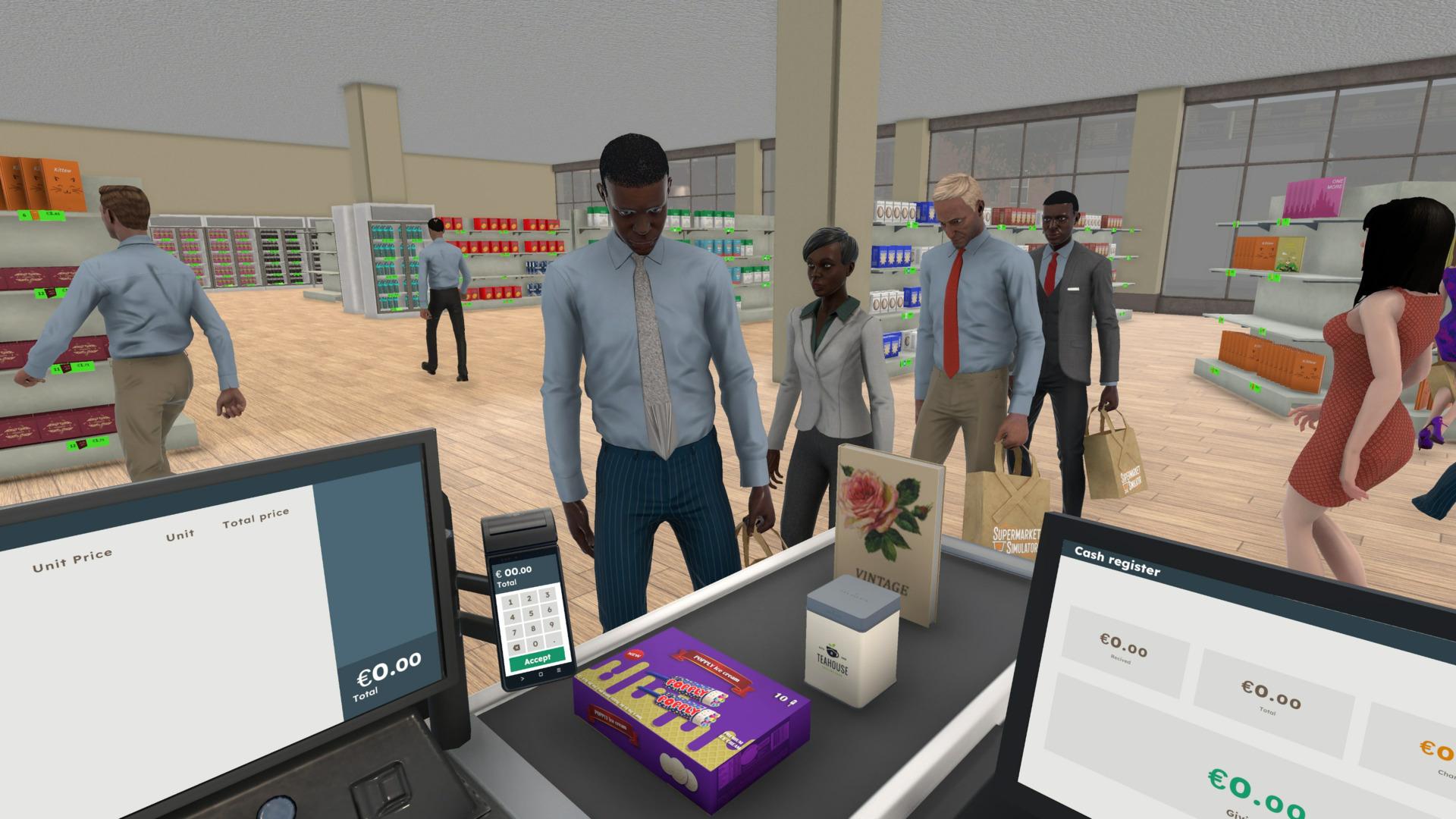 Supermarket Owner Simulator: Business بلايستيشن 4 حساب