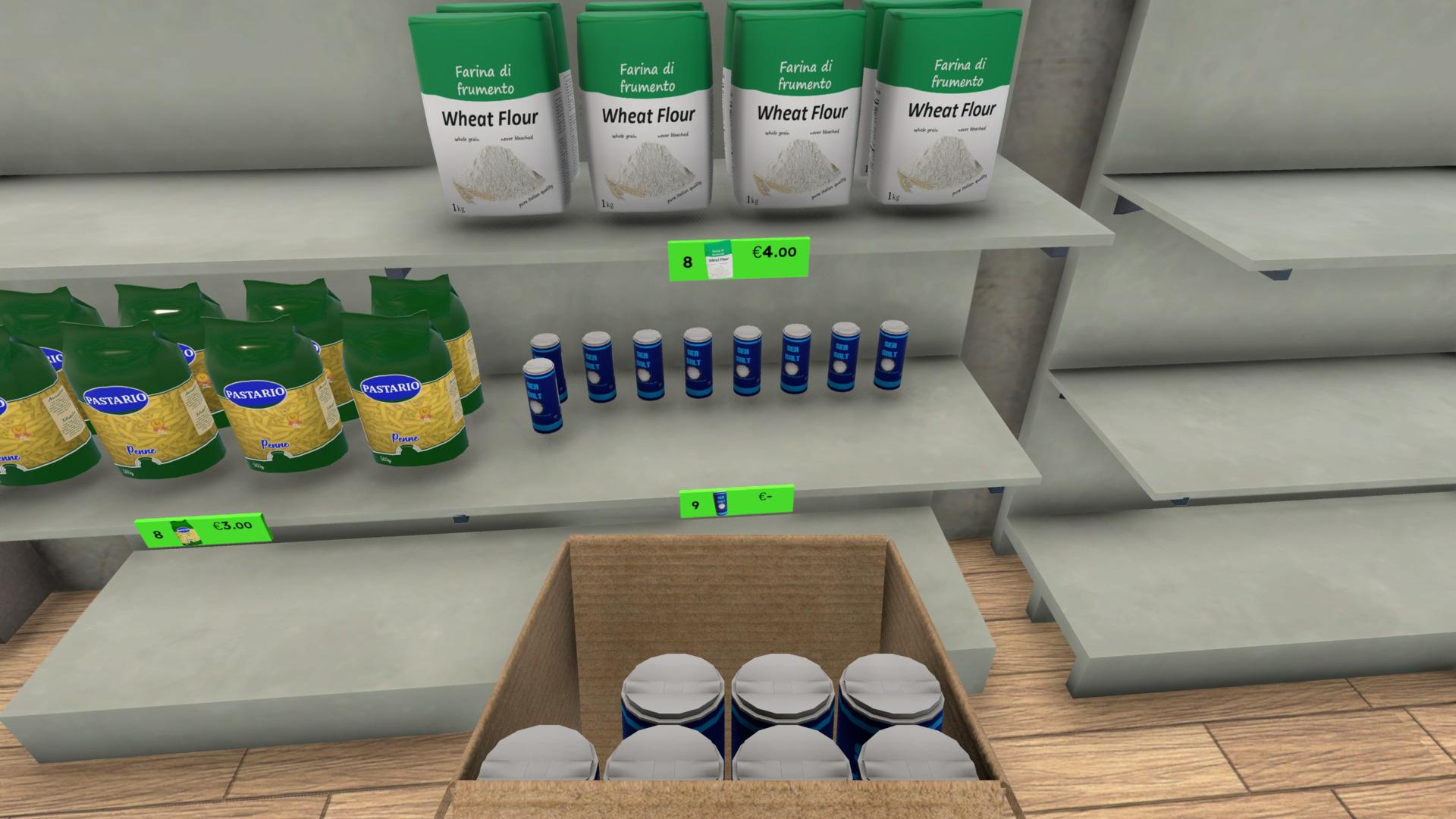 Supermarket Owner Simulator: Business بلايستيشن 4 حساب