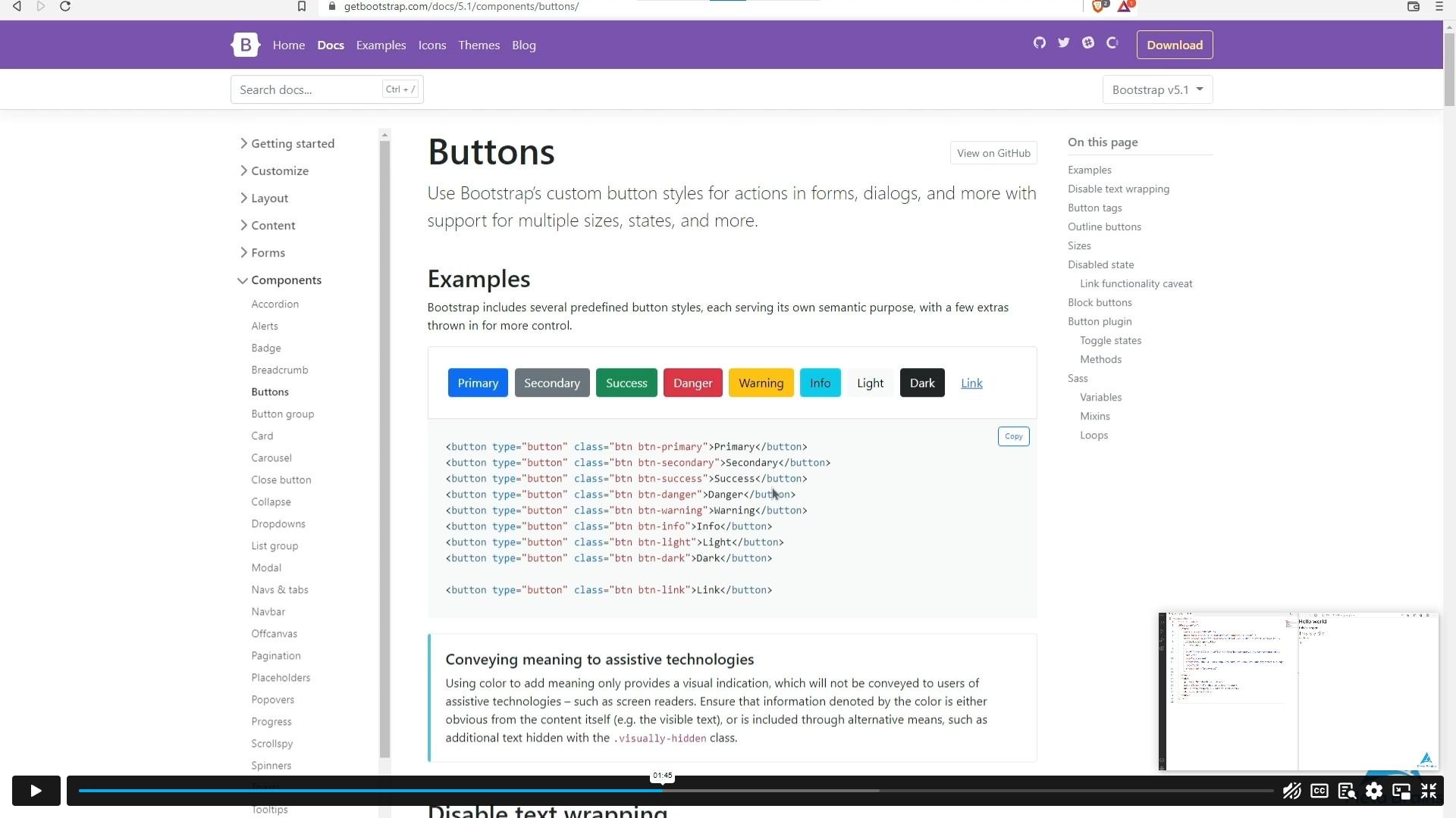 Bootstrap 5 Course: Build Responsive Websites Like A Pro Alpha Academy كود