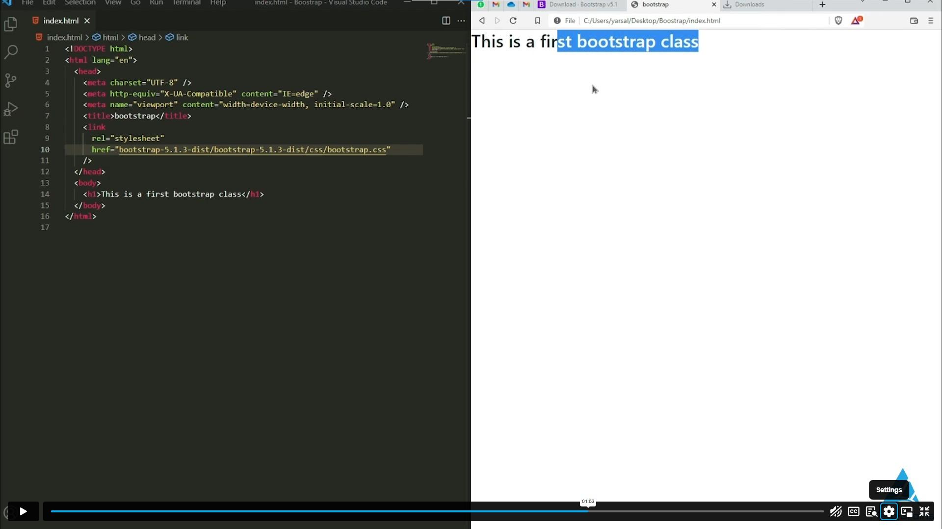 Bootstrap 5 Course: Build Responsive Websites Like A Pro Alpha Academy كود