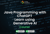 Java Programming With ChatGPT Learn Using Generative AI Alpha Academy كود