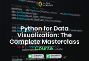 Python For Data Visualization: The Complete Masterclass Alpha Academy كود