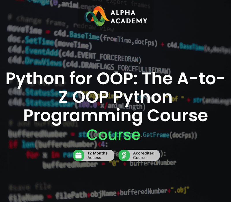 Python For OOP: The A-To-Z OOP Python Programming Course Alpha Academy كود
