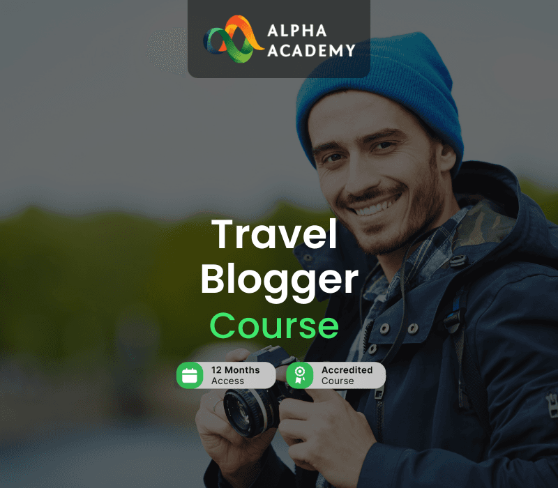 Travel Blogger Course Alpha Academy كود