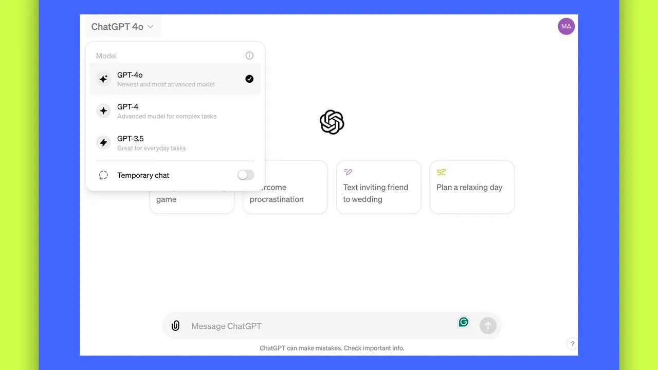 ChatGPT بلس 1-شهر اشتراك حساب