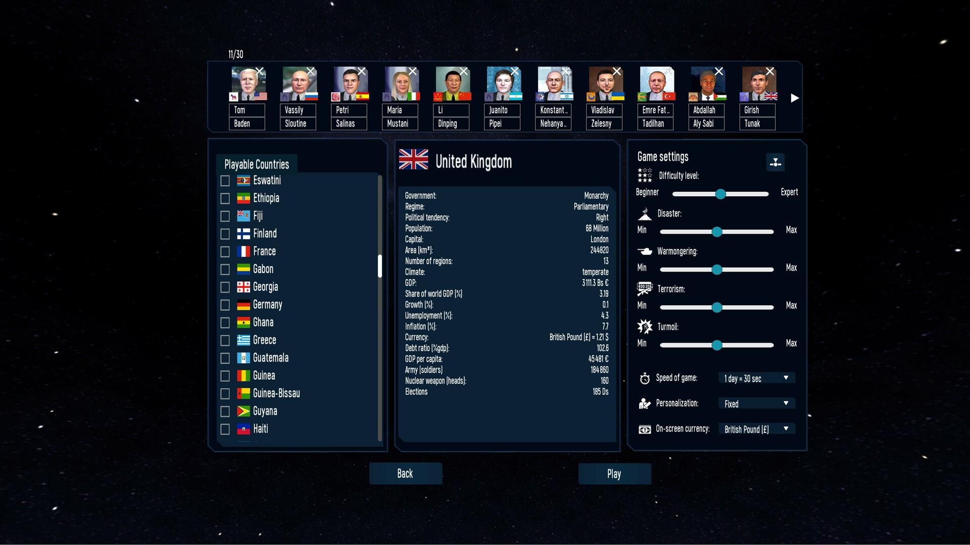 Geo-Political Simulator 5 بي سي ستيم كود رقمي