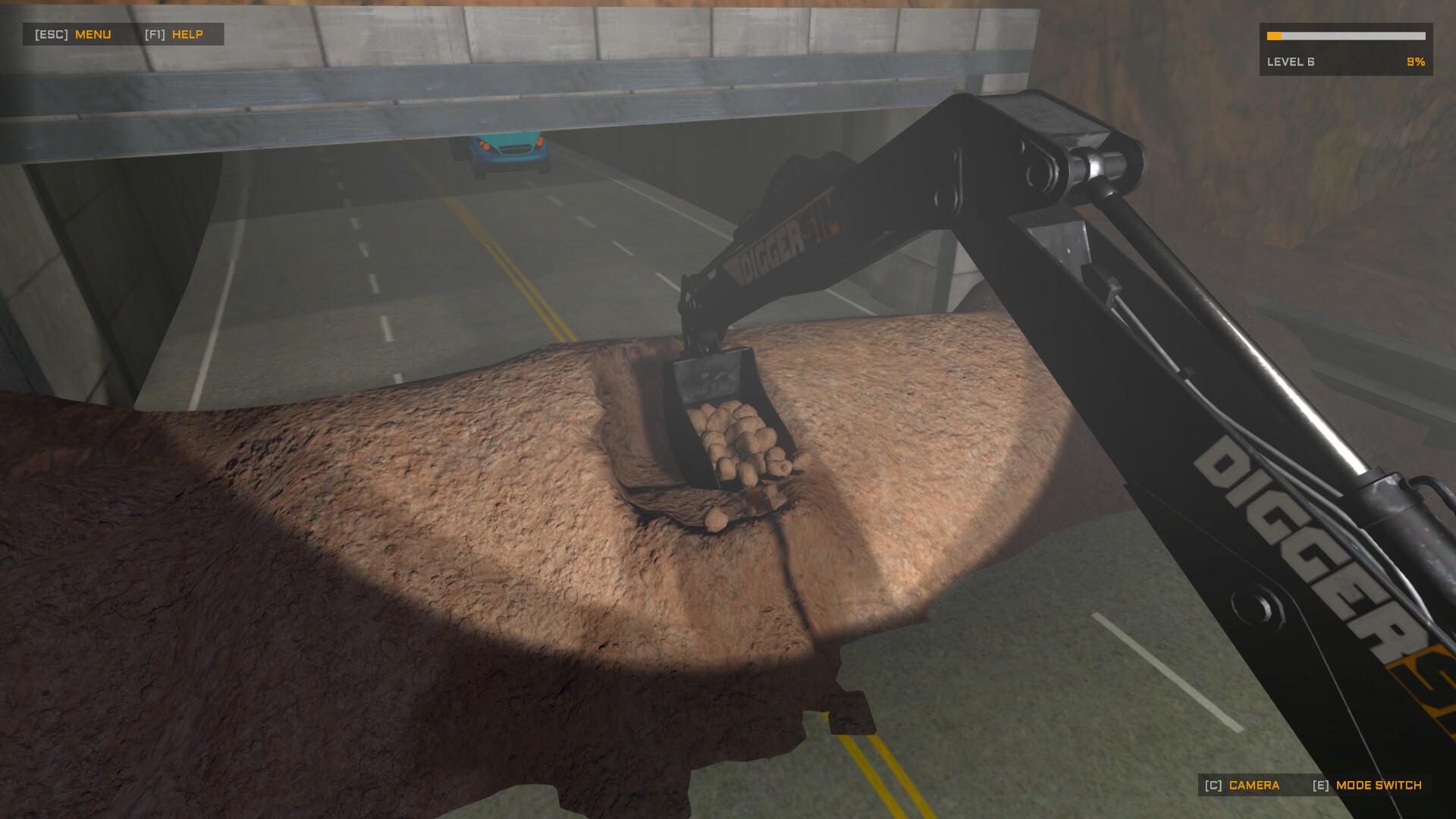 DiggerSim - Excavator Simulator بي سي ايبك قيمز حساب