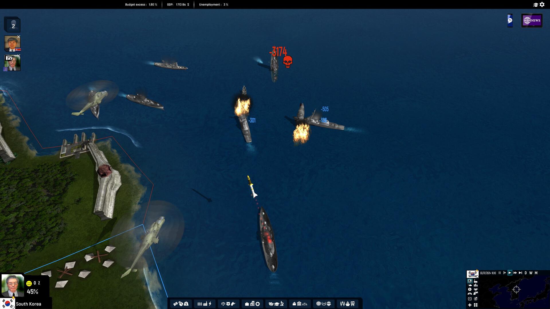 Geo-Political Simulator 5 بي سي ستيم كود رقمي