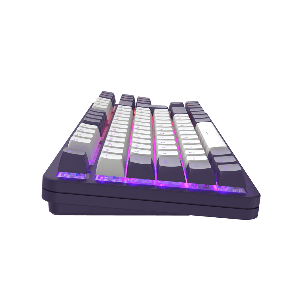 Dark Project ALU87 Violet - Mechanical Gaming Keyboard (ISO الماني) اوروبي Prismyx Voucher
