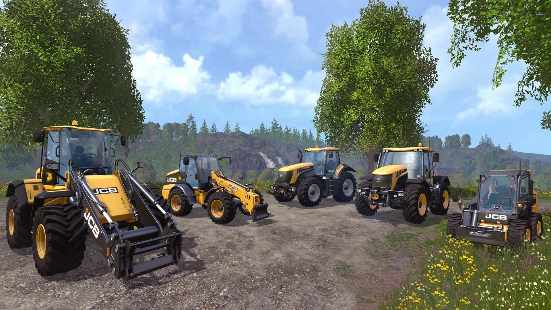 Farming Simulator 15 - JCB DLC بي سي ستيم كود رقمي