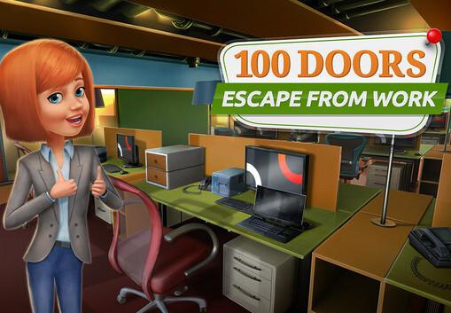 100 Doors: Escape From Work بي سي ستيم كود رقمي