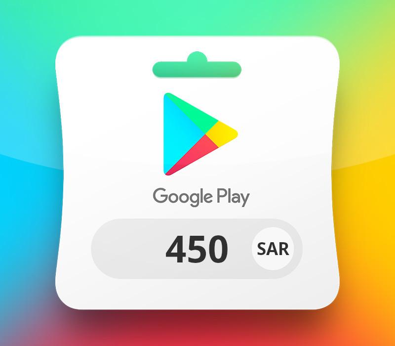 Google Play SAR 450 Gift Card SA