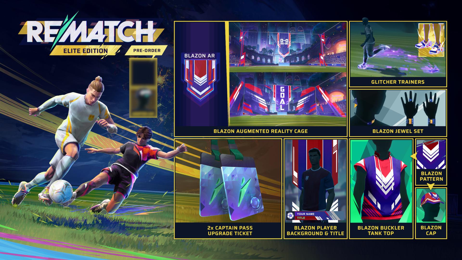 REMATCH Elite اصدار بي سي ستيم كود رقمي