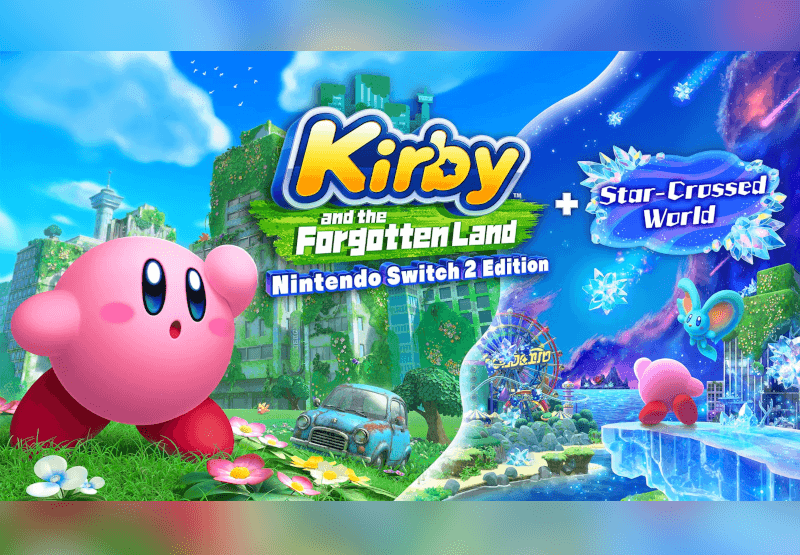 Kirby And The Forgotten Land + Star-Crossed World اوروبي نينتندو سويتش 2 كود رقمي