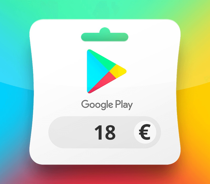 Google Play EUR 18 Gift Card FR