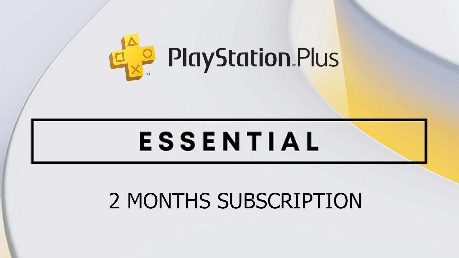 بلايستيشن بلس اساسي 2 اشهر اشتراك حساب