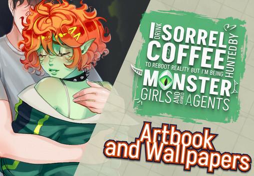 I Drink Sorrel Coffee To Reboot Reality, But I'M Being Hunted By Monster Girls And Armed Agents - Artbook And Wallpapers DLC بي سي ستيم كود رقمي