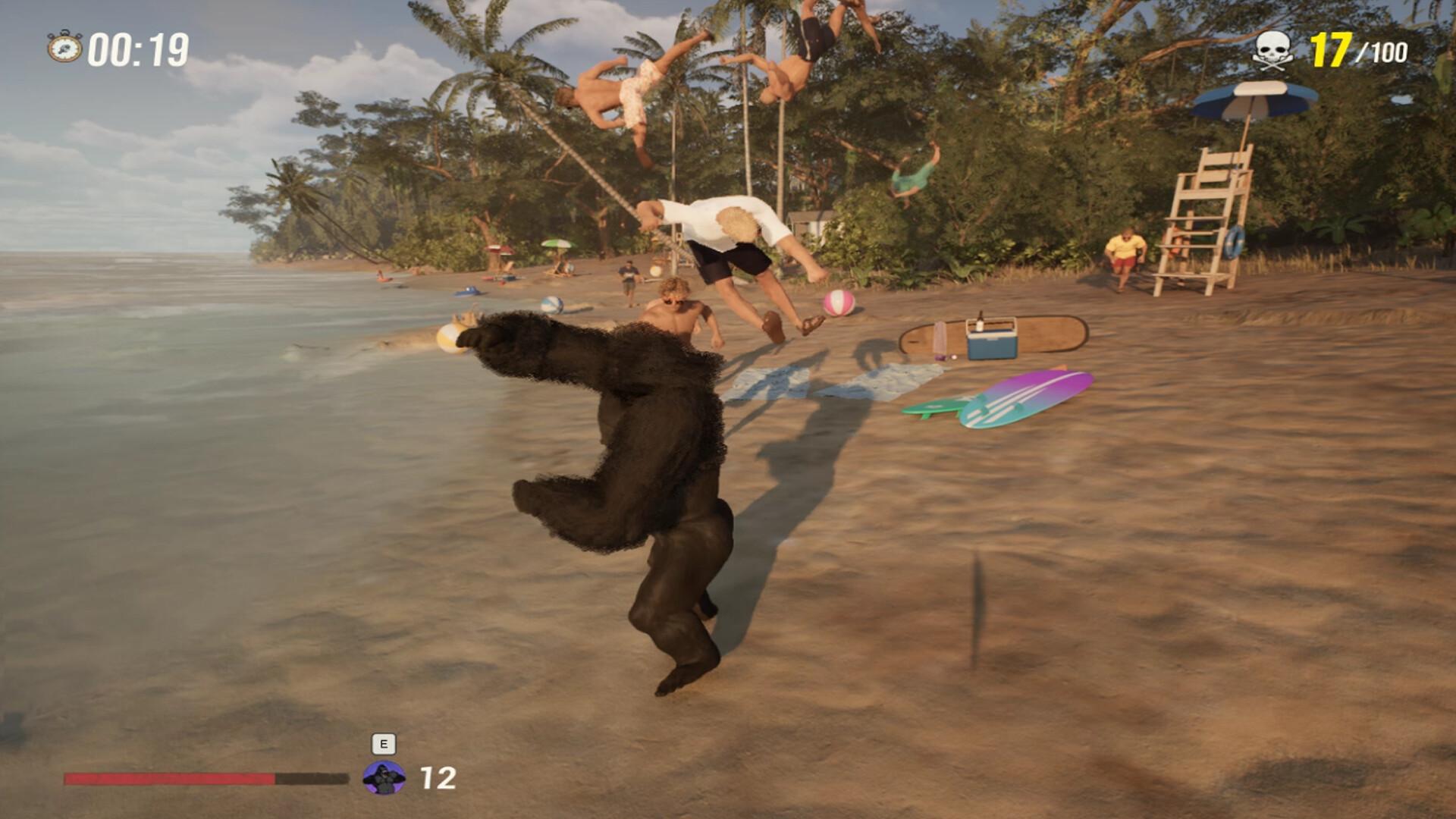 Gorilla Vs 100 Men بي سي ستيم كود رقمي