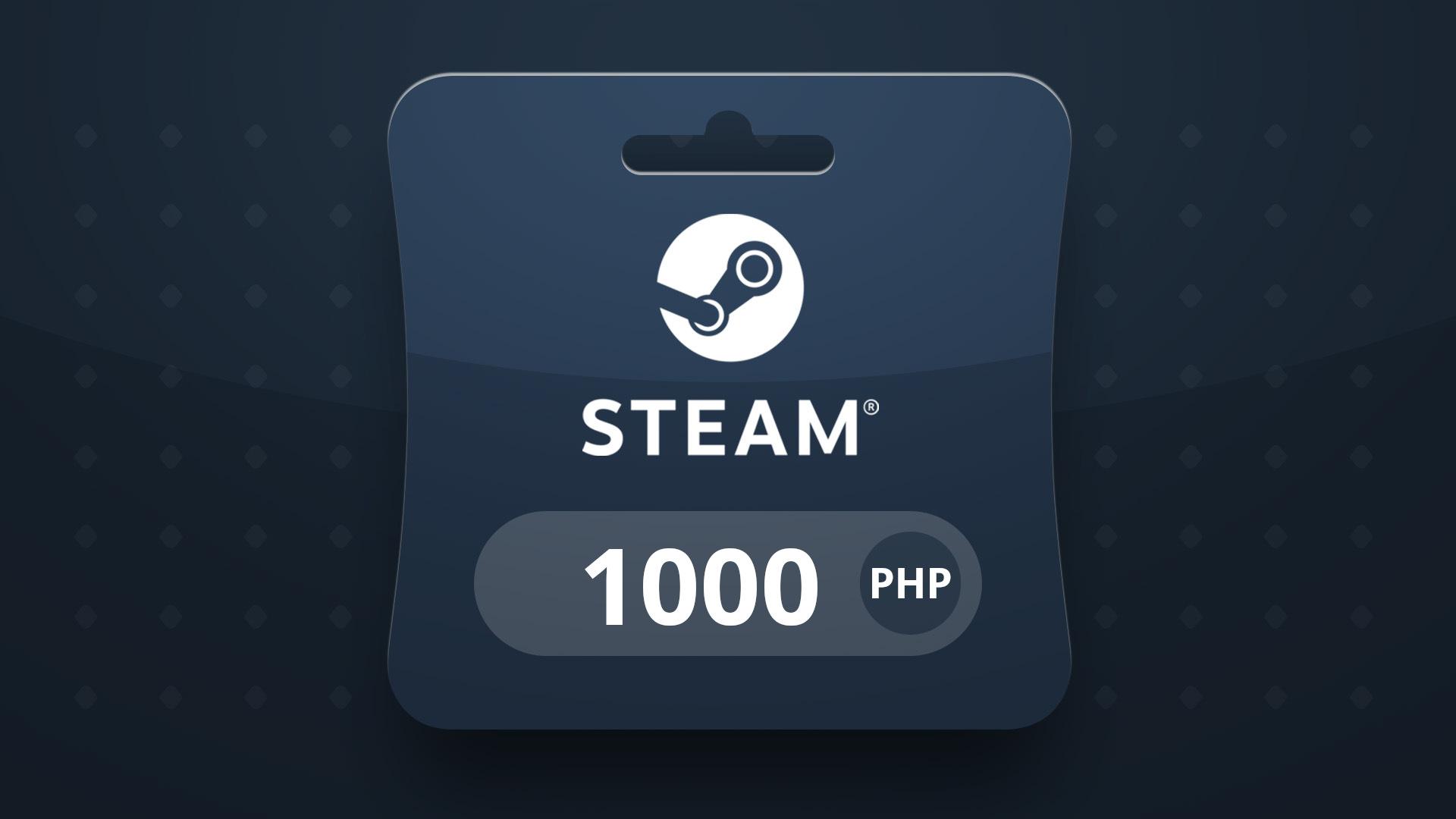 ستيم Wallet PHP 1000 هدية بطاقة PH