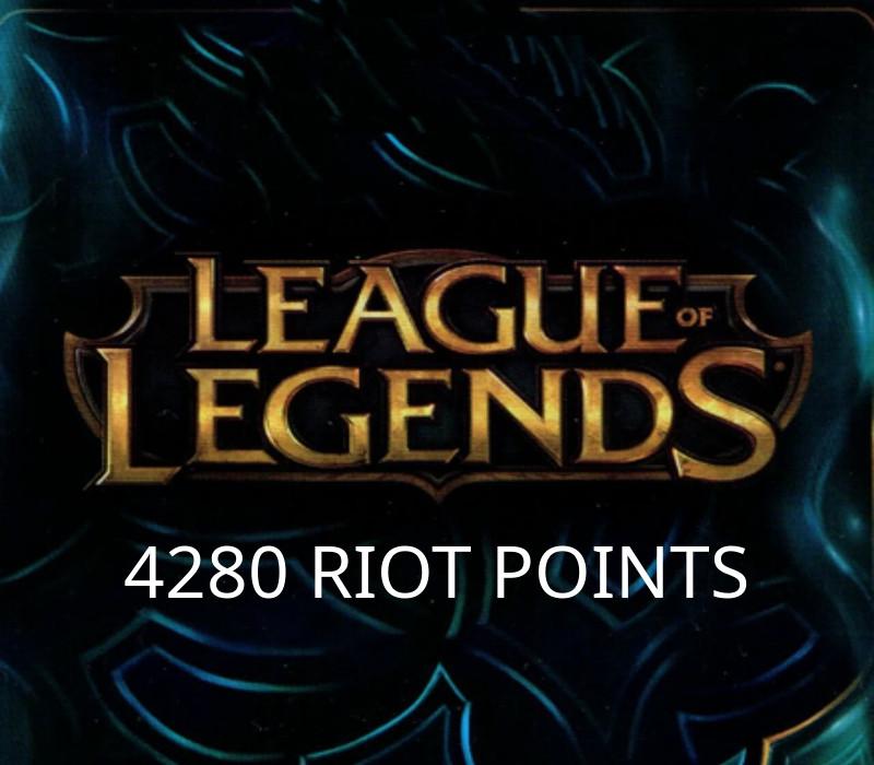 League Of Legends 4280 RP Prepaid بطاقة استرالي