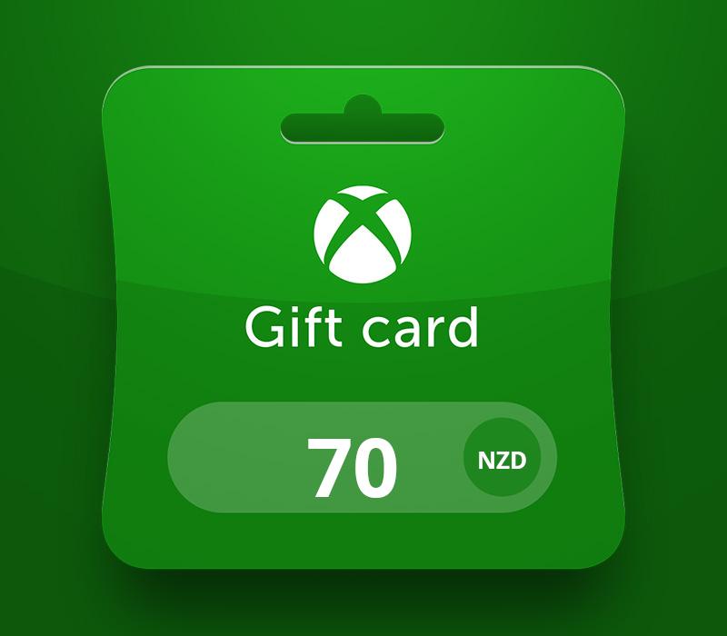 XBOX Live NZD 70 Prepaid Card NZ