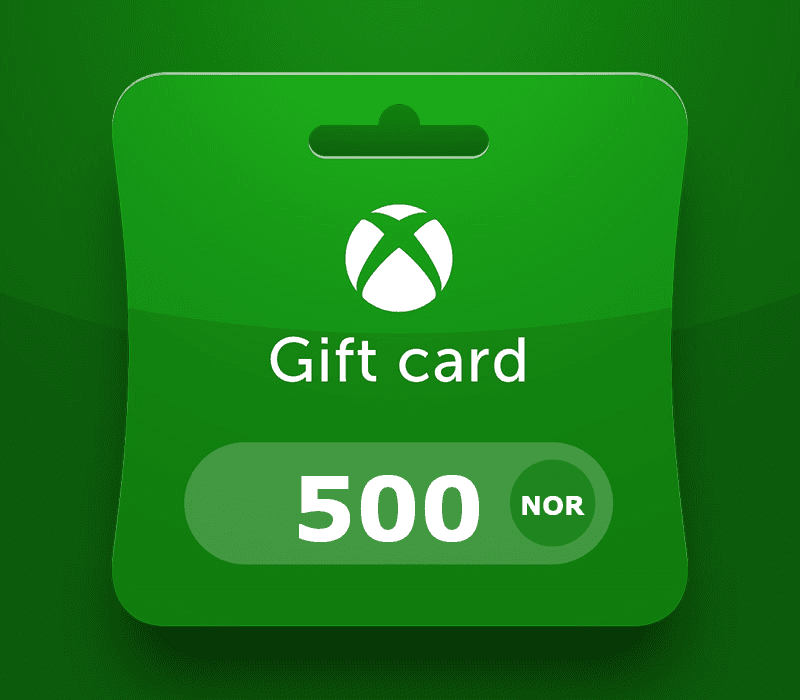 إكس بوكس Live NOK 500 Prepaid بطاقة NO