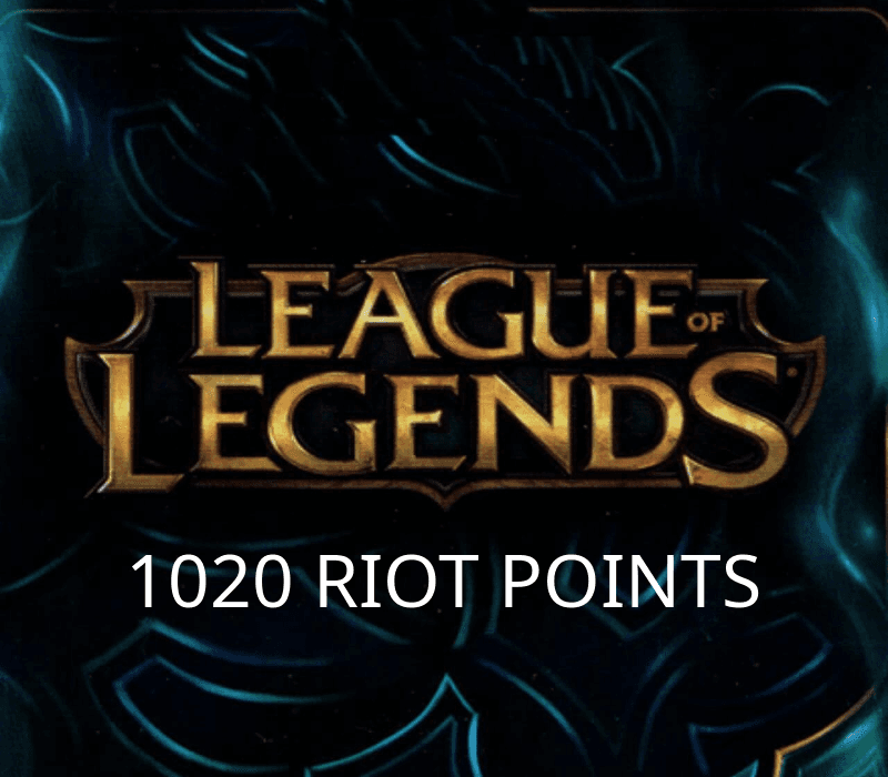 League Of Legends 1020 RP Prepaid بطاقة برازيلي
