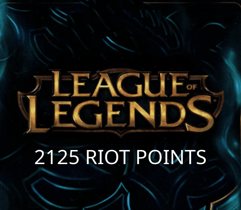 League of Legends 2125 RP Prepaid Card BR