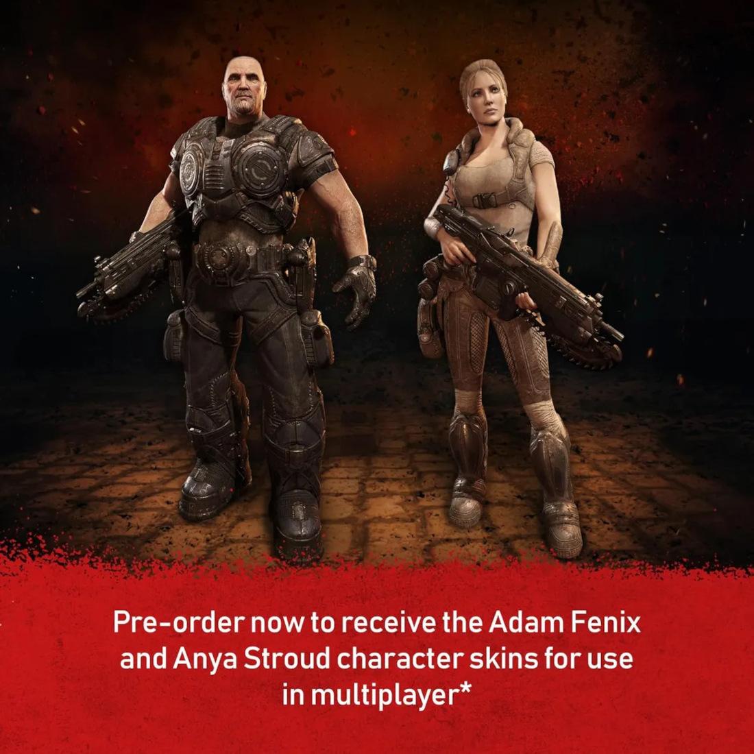 Gears Of War: Reloaded - طلب مسبق Bonus DLC اوروبي بلايستيشن 5 كود رقمي