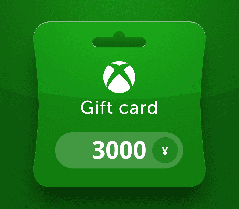 XBOX Live JPY 3000 Prepaid Card JP