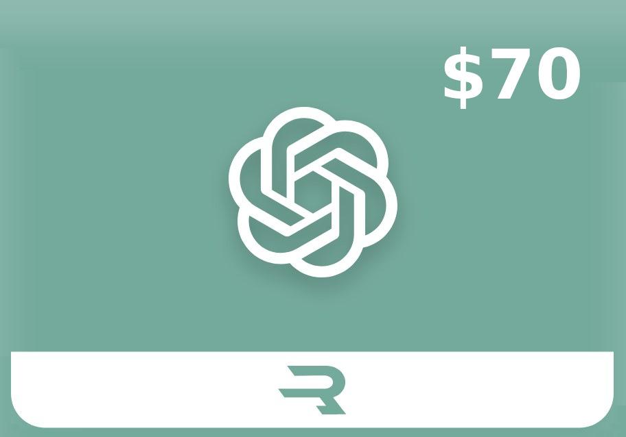 Rewarble ChatGPT USD 70 هدية بطاقة