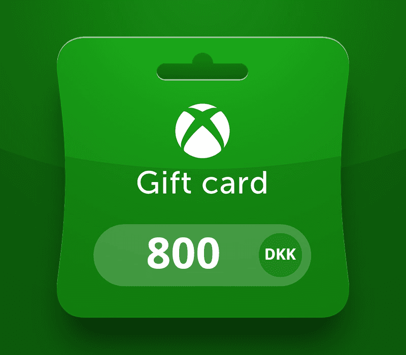 XBOX Live DKK 800 Prepaid Card DK