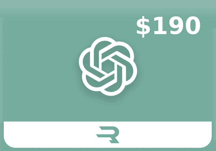Rewarble ChatGPT USD 190 هدية بطاقة