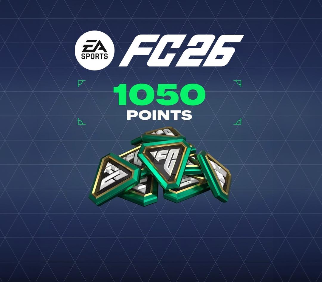 EA SPORTS FC 26 - 1050 FC Points US XBOX One / Xbox Series X|S CD Key