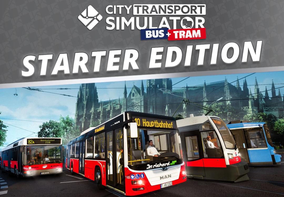 City Transport Simulator: Bus + Tram - Starter اصدار إكس بوكس سيريس X|S حساب