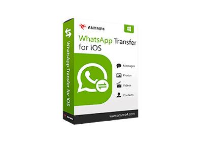 AnyMP4 WhatsApp Transfer For IOS مفتاح (1 سنه / 1 بي سي)