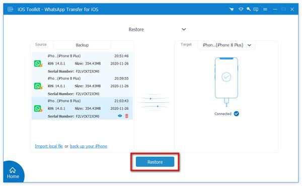 AnyMP4 WhatsApp Transfer For IOS مفتاح (1 سنه / 1 بي سي)
