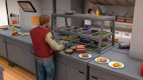 Fast Food Master 2025 بي سي ايبك قيمز حساب