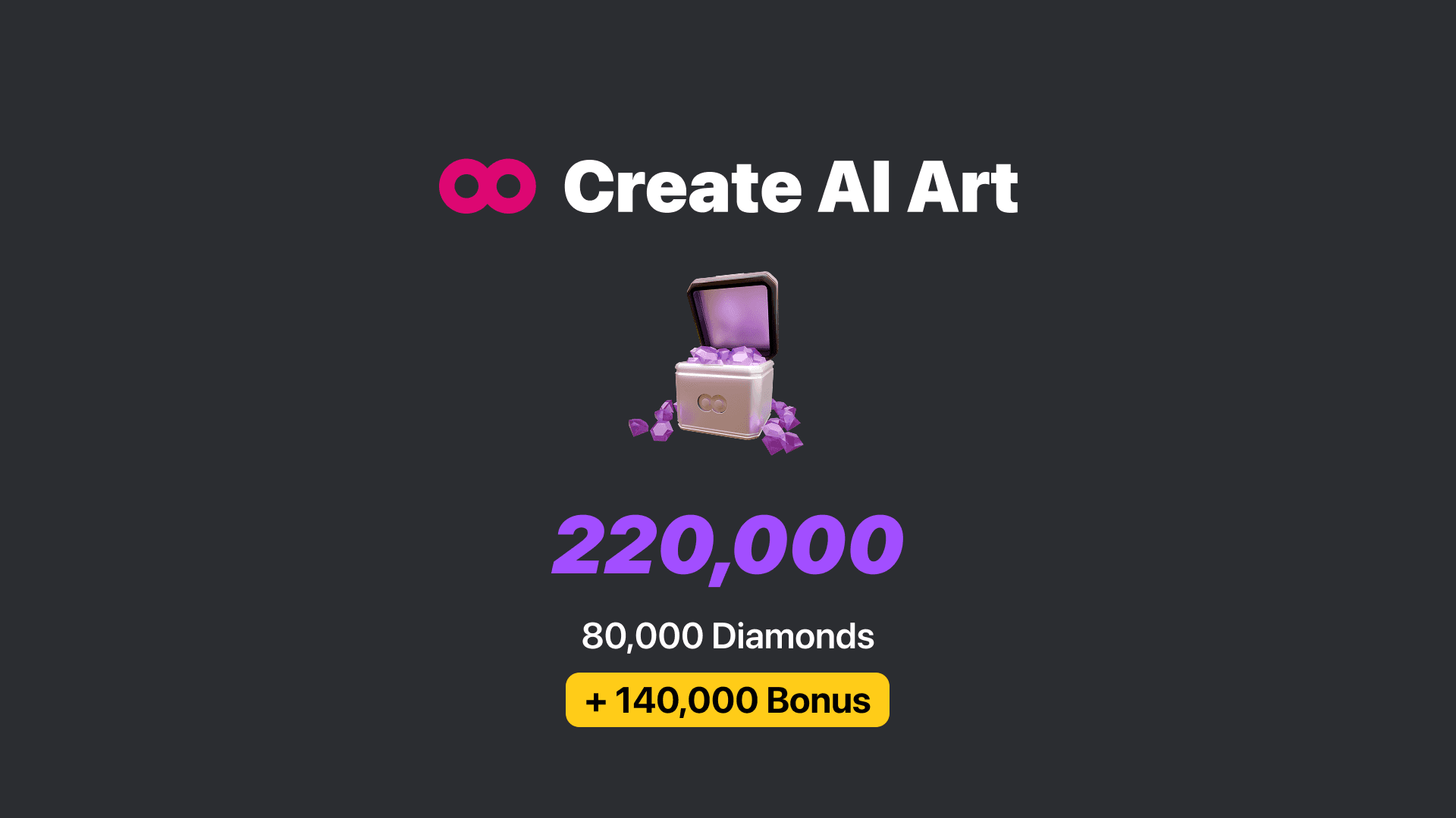 Create AI Art - $39.99 Gems مفتاح
