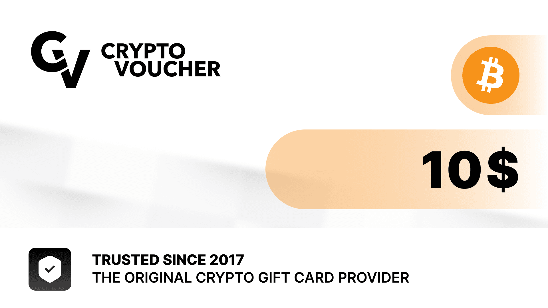 Crypto Voucher (BTC) USD 10 هدية بطاقة