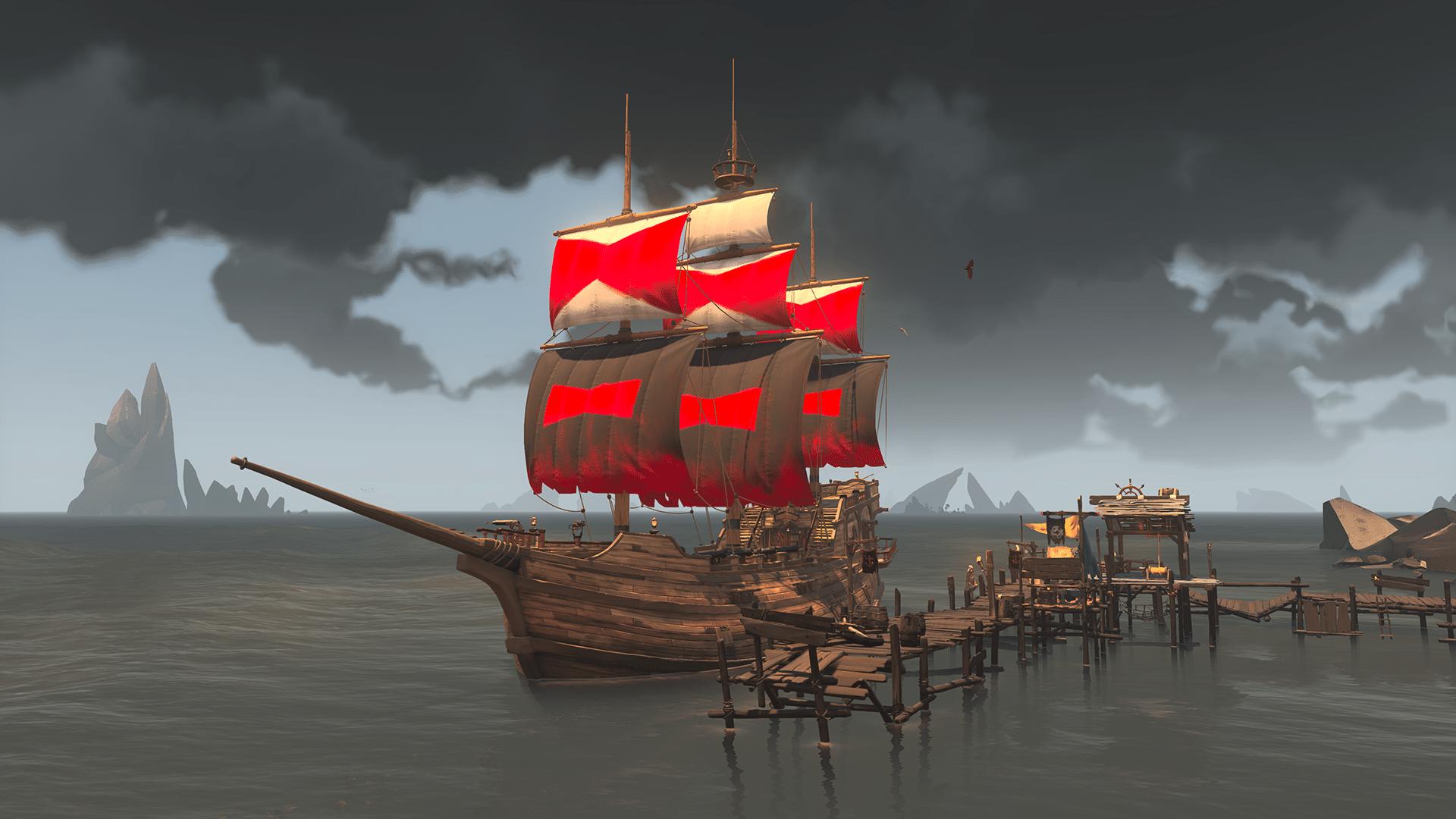 Sea Of Thieves - Scarlet Stack Sails DLC امريكي اكسبوكس 1 / إكس بوكس سيريس X|S / بي سي كود رقمي