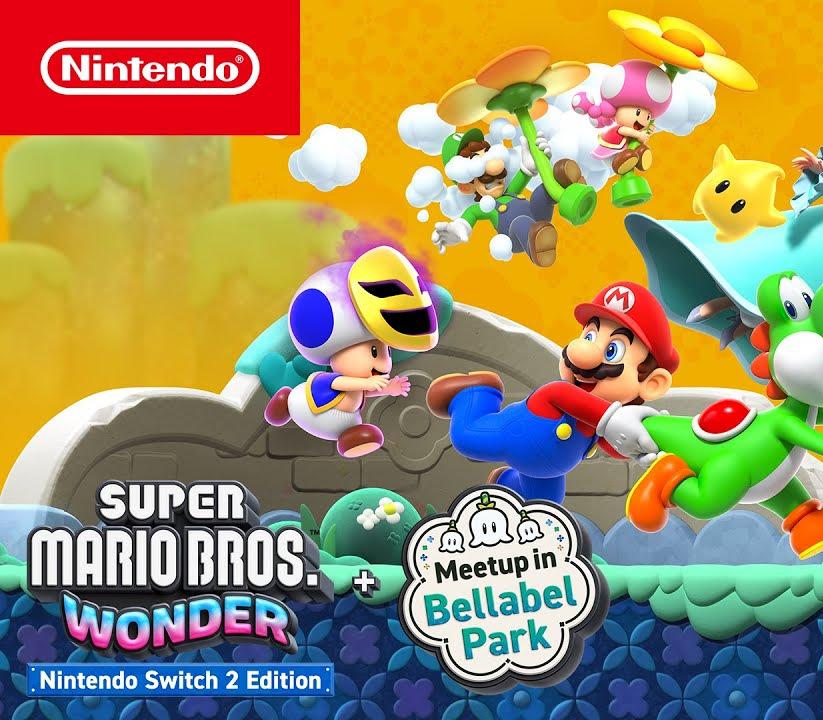 Super Mario Bros. Wonder + Meetup in Bellabel Park EU Nintendo Switch 2 CD Key