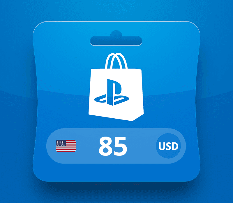 PlayStation Network Card USD 85 Gift Card US