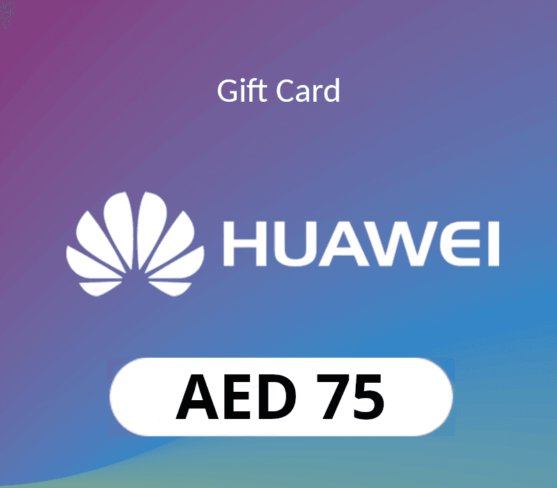 Huawei AppGallery AED 75 هدية بطاقة AE