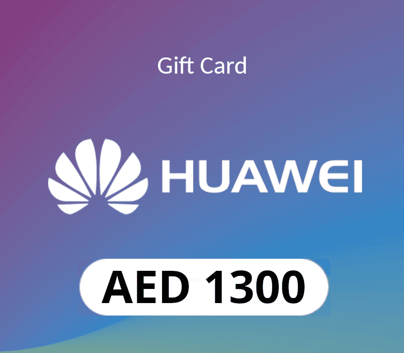 Huawei AppGallery AED 1300 هدية بطاقة AE